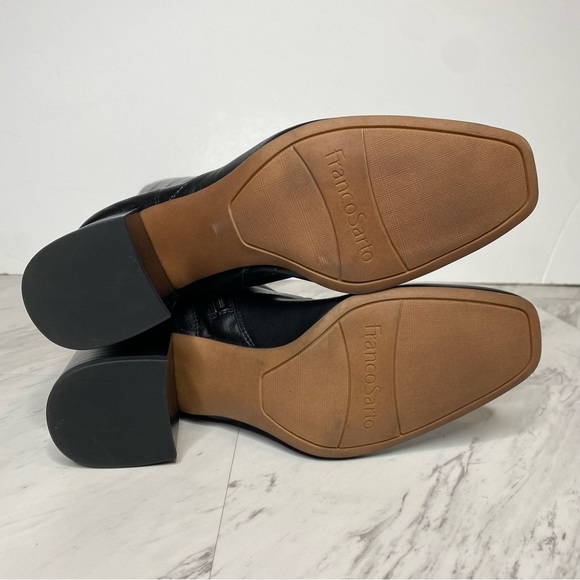 Franco Sarto Talfer Black Tall Heeled Boot 8M - Picture 15 of 16